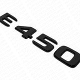 19-21 Mercedes-Benz E450 E 450 Letter Emblem Trunk Logo Badge AMG Sport Black