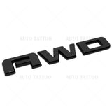 10-20 GMC Acadia Terrain Liftgate AWD Letter Emblem Badge Nameplate Gloss Black