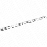 For 19-21 GMC Sierra Door Tailgate Logo Emblem Pickup Badge Nameplate Chrome