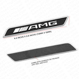 2x 3D AMG Special Edition Emblem Fender Logo Badge Nameplate Decoration Sport