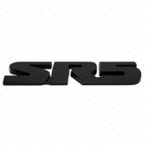 2x Black Out Tacoma 4 Runner TRD Pro SR5 Emblem Side Rear Door Tailgate Badge
