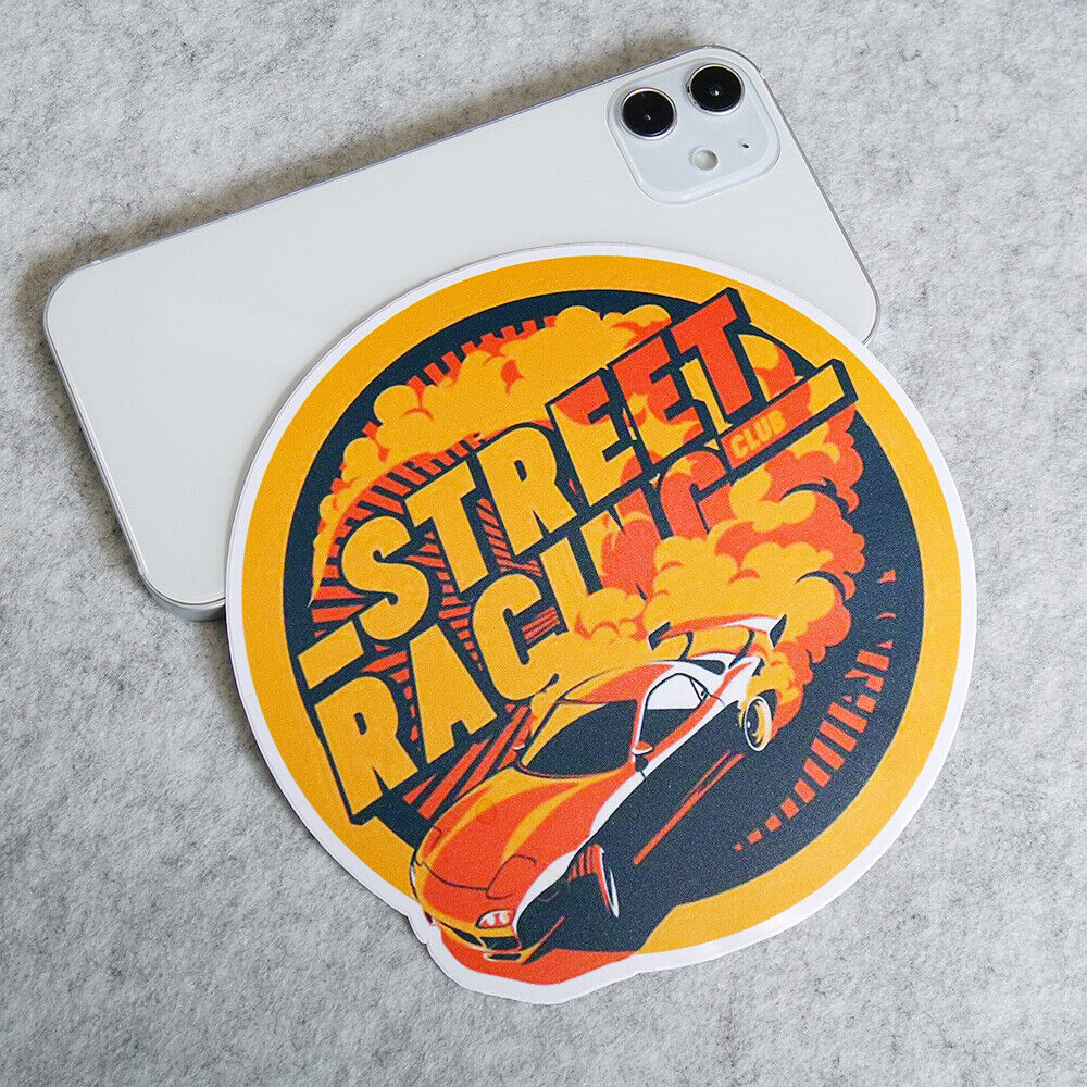 Personality Street Racing Club Sport Auto Car Van Truck Liftgate Window Decorate