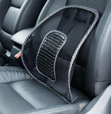 Universal 2x Mesh Back Support Lumbar Brace For Car Office Seat Chair Cushion