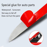 BMW M Performance 3D Carbon Car Side Door Strip Scratche Edge Guard Trim Silver