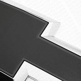 14-19 Chevy Silverado 1500 2500 3500 Colorado Tailgate Logo Emblem Chrome Black