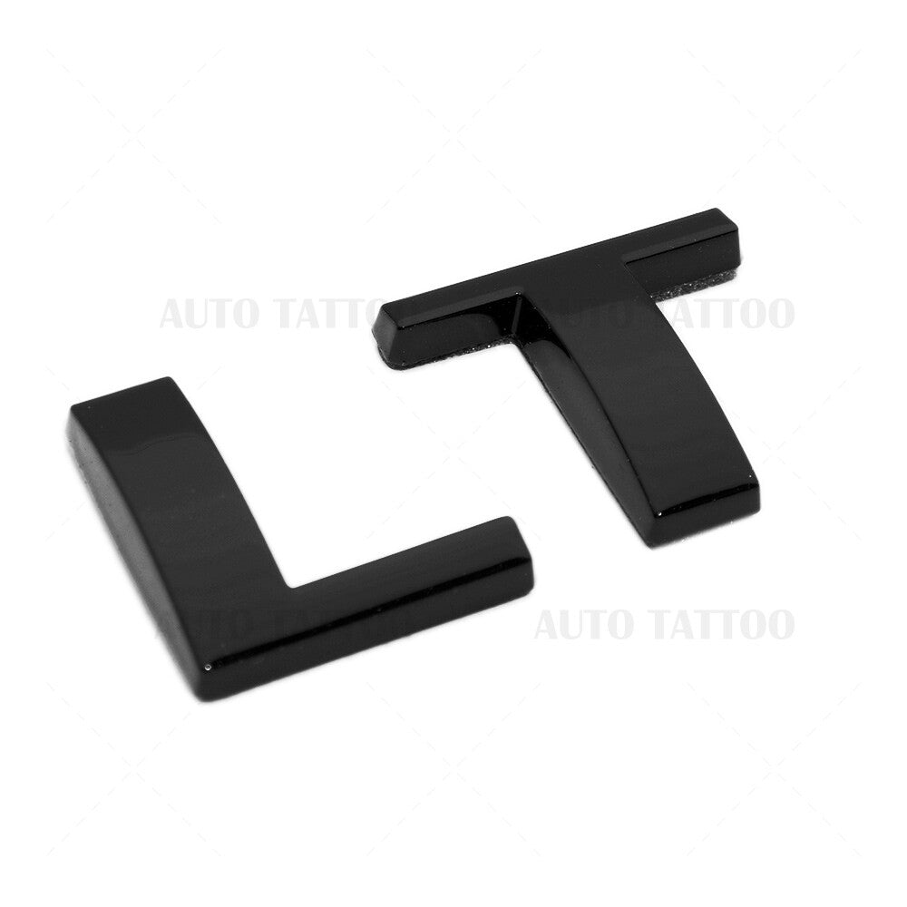 For Chevy Malibu LT Trunk Door Letter Emblem Logo Badge Nameplate Gloss Black