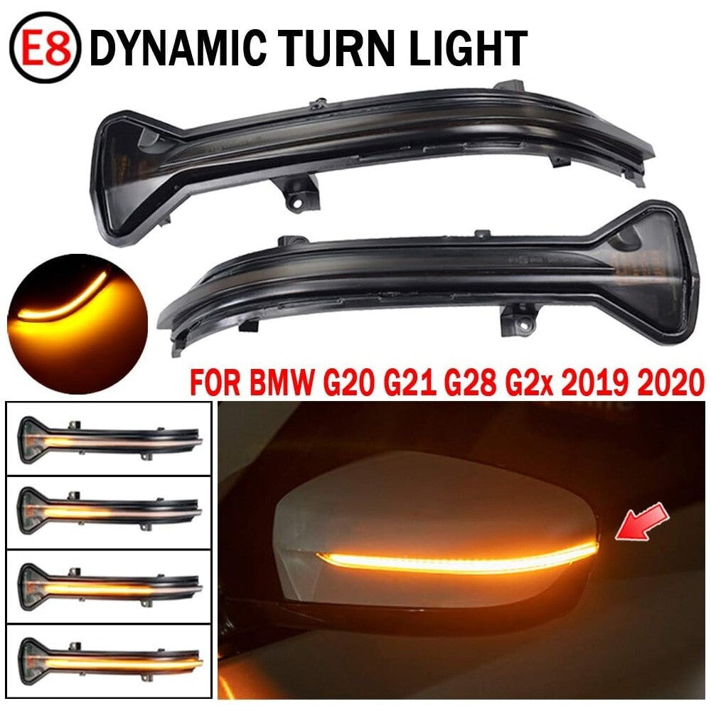 Sequential LED Turn Signal Light For BMW G80 G82 G83 G11 G12 G30 G31 G20 G14