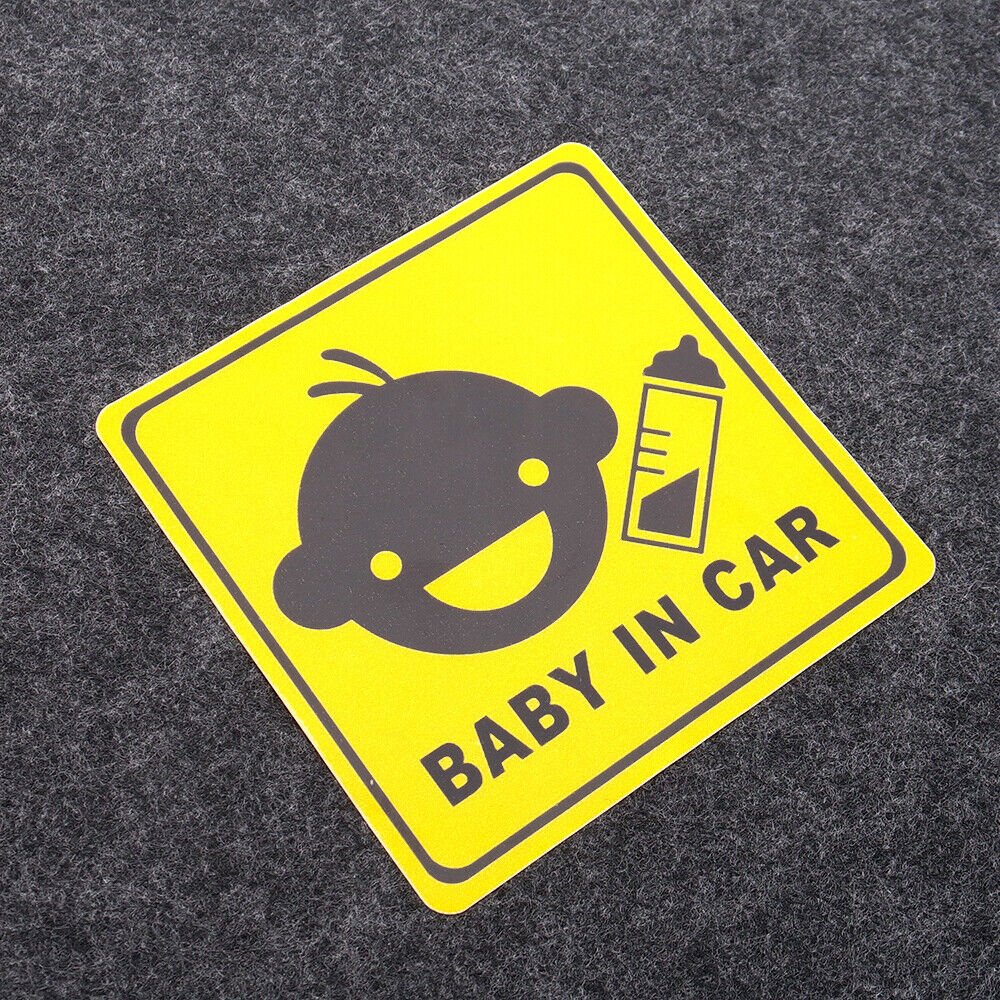 Universal Women's Baby in Car Kid Boy Girl Lady Sticker Car SUV Decoration Decal