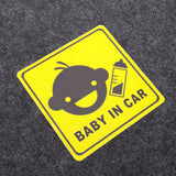 Universal Women's Baby in Car Kid Boy Girl Lady Sticker Car SUV Decoration Decal
