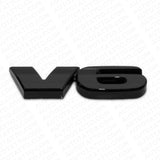 Tacoma Pickup Truck V6 Tailgate Rear Body Nameplate Logo TRD Emblem Gloss Black