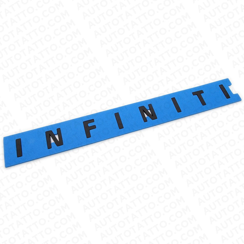 For Infiniti Rear Trunk Lid Logo Letter Badge Emblem Nameplate Sport Gloss Black