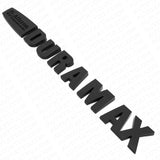 2x OEM Black Allison Transmission Duramax Hood Logo Emblem Badge Truck Sport