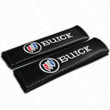 Buick Sport Carbon Car Seat Belt Cover Safety Shoulder Strap Cushion Pad Harness