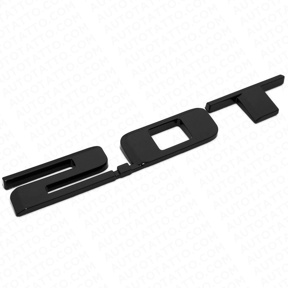 Cadillac Rear Turnk Tailgate 2.0T Deck Lid Nameplate Badge Logo Emblem Black