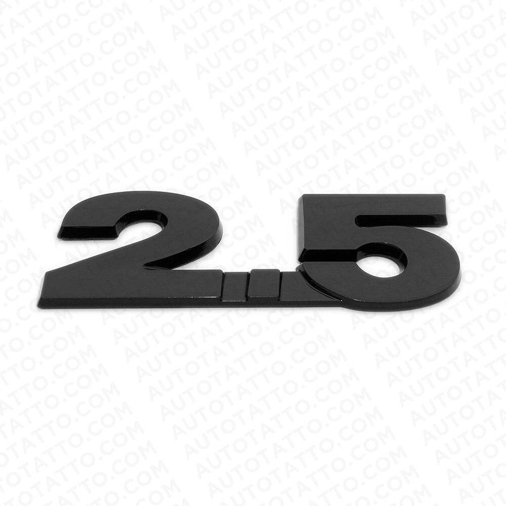 VW Jetta SportWagen 2.5 Rear Truck Rear Hatch Lid Nmaeplate Badge Emblem Black