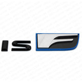 For Lexus Trunk Lid  IS F ISF Letter Logo Badge Decal Emblem Car F-Sport Black
