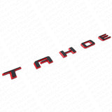 2021+ Chevy Tahoe Redline Nameplate Emblem Kit Set RST Sport Decorate