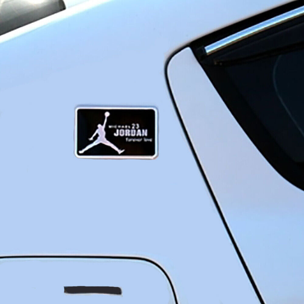 Universal 3D Fashion Metal NBA Jordan Jumpman Car Decal Sticker Auto Decoration
