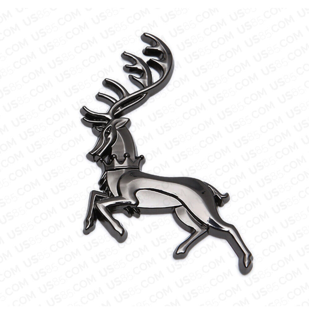 Universal Fashion Zinc Alloy Deer Ours is the Fury Car Decal Sticker Decoration
