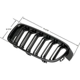 Front Kidney Grill for 12-18 BMW 3 Series F30 F35 328i 335i 320i 330 Gloss Black