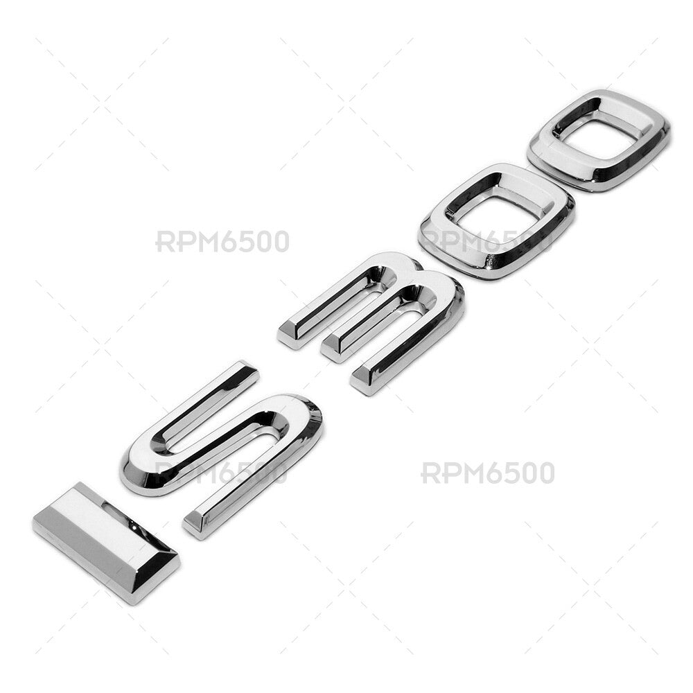 For Lexus Trunk OEM Chrome IS 300 Letter Logo Badge Emblem Car Replace F-Sport