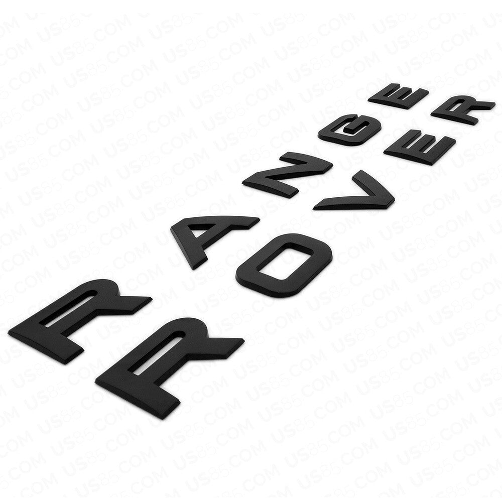 For Range Rover Rear Liftgate Logo OEM Emblem Letters Badge Sport Matte Black