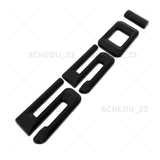 10-17 Gloss Black 5 Series 550i Trunk Lid Letter Emblem Badge M Performance F10