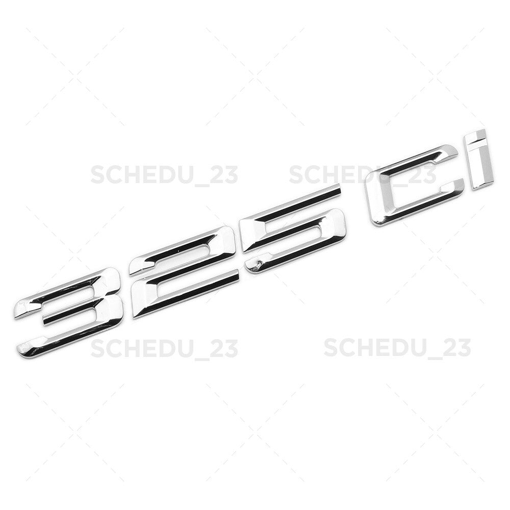 01-05 BMW 325ci Car Rear Trunk Lid Nameplate Letter Emblem Badge M Performance