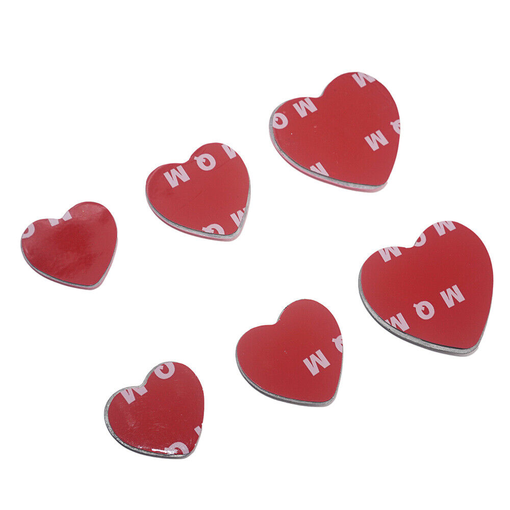 Universal 3D Fashion Metal Heart and Stars Car Decal Sticker for Auto Decoration