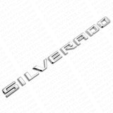 19-21 OEM Chrome Silverado 1500 Side Fender Letter Logo Emblem Badge Z71 LT LTZ