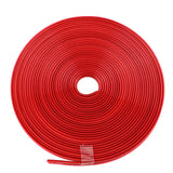26FT Car Wheels Hub Rim Edge Protector Ring Tire Guard Sticker Rubber Strip Line