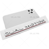 Tesla Rear Liftgate Lid Dual Motor Performance Nameplate Logo Badge Emblem Sport