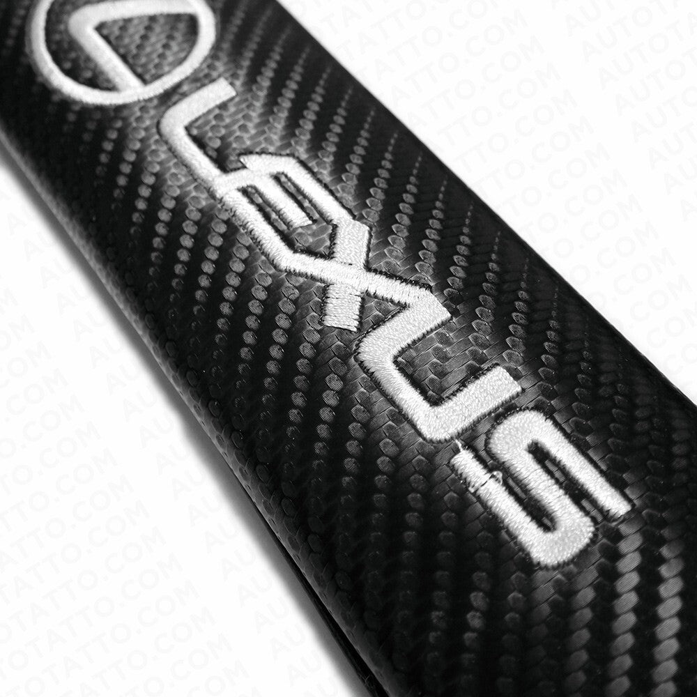 Universal Carbon Car Seat Belt Cover Safety Shoulder Strap Cushion Pad Harness