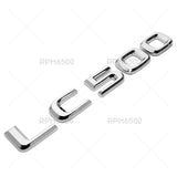 Lexus Trunk Rear LC 500 Letter Logo Badge Car Emblem Replace F-Sport OEM Chrome