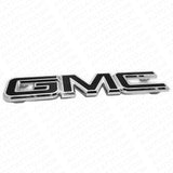 14-19 GMC Sierra Front Grille Letter Logo Emblem Adhesive Nameplate HD OEM Black