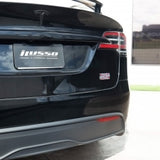 Tesla Model 3 S X Y Rear Tailgate Plaid Nameplate Logo Badge Medal Emblem OEM