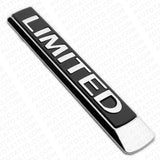 For Infiniti Limited Rear Liftgate Badge Emblem Nameplate Chrome Black