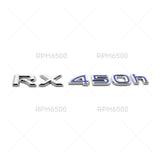Lexus Liftgate OEM Chrome RX 450h Letter Logo Badge Car Emblem Replace F-Sport