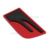 Lexus Black Red IS GS RC F Fender Letter Logo Badge 3D Decal Emblem Car F-Sport