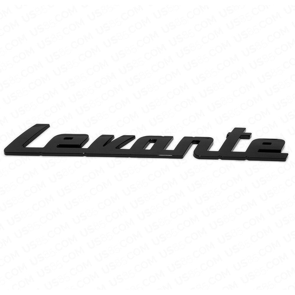 For Maserati Gloss Black Levante Liftgate Nameplate SUV Logo Emblem Badges Sport