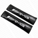Universal Car Carbon Seat Belt Cover Safety Shoulder Strap Cushion Pad Harness
