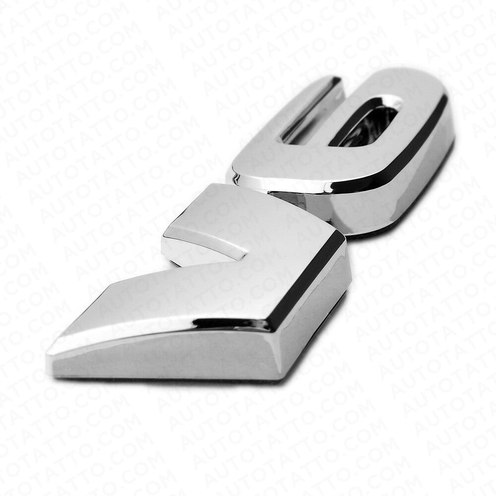 Tacoma Pickup Truck V6 Tailgate Rear Body Nameplate Logo TRD Emblem OEM Chrome