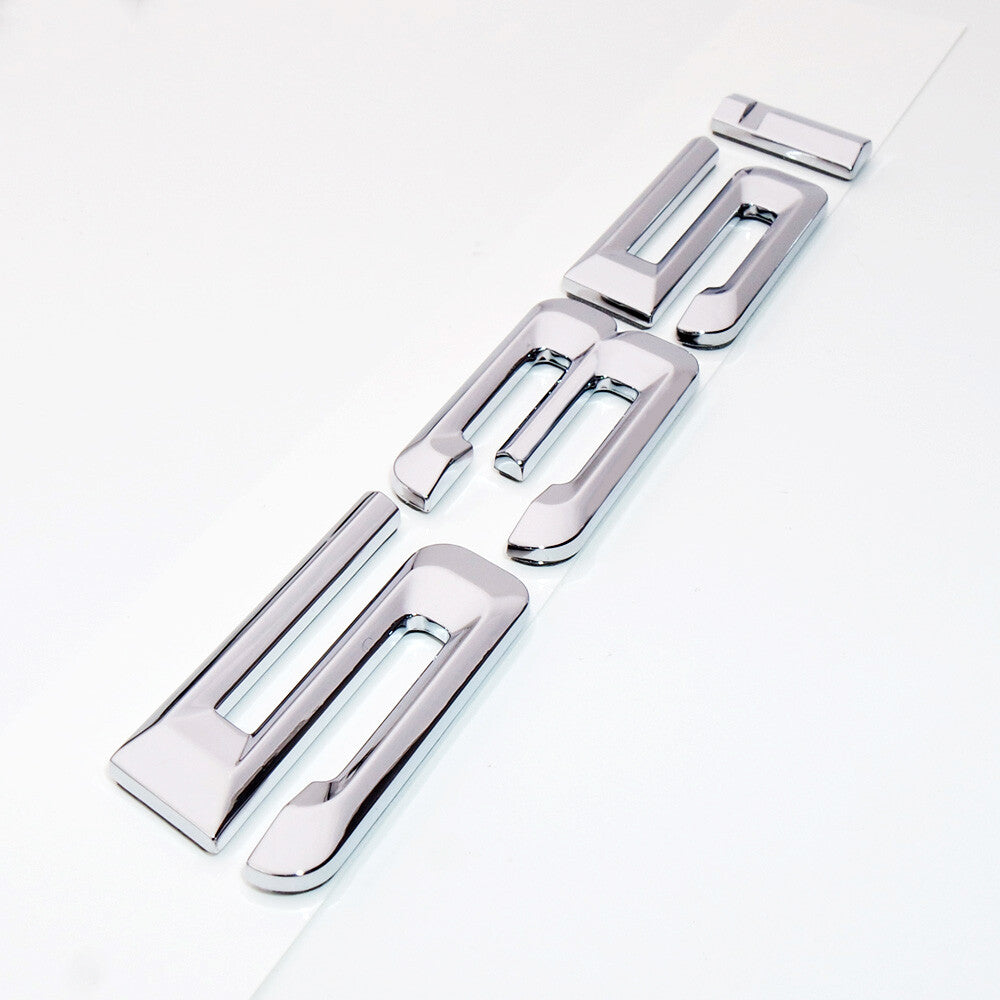 11-16 BMW 535i Trunk Lid Emblem Badge M Series Performance F10 Chrome Sport