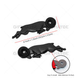 Universal 1set 3D Fashion Metal Leapping Ram Car Decal Sticker Auto Decoration