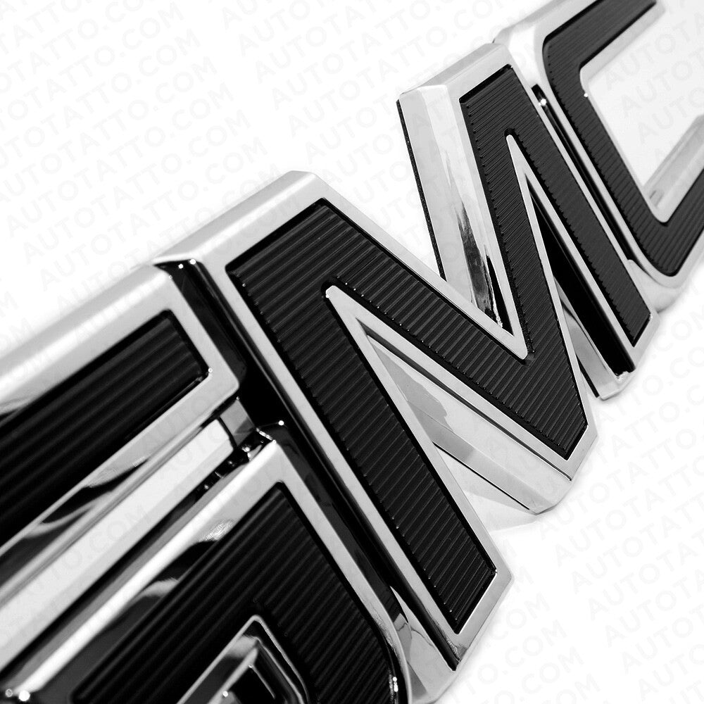 14-19 GMC Sierra Canyon Tailgate Letter Logo Emblem Adhesive Nameplate OEM Black