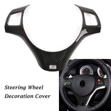 For BMW E90 E92 E93 335i 325i 330i Carbon Fiber Style Steering Wheel Cover