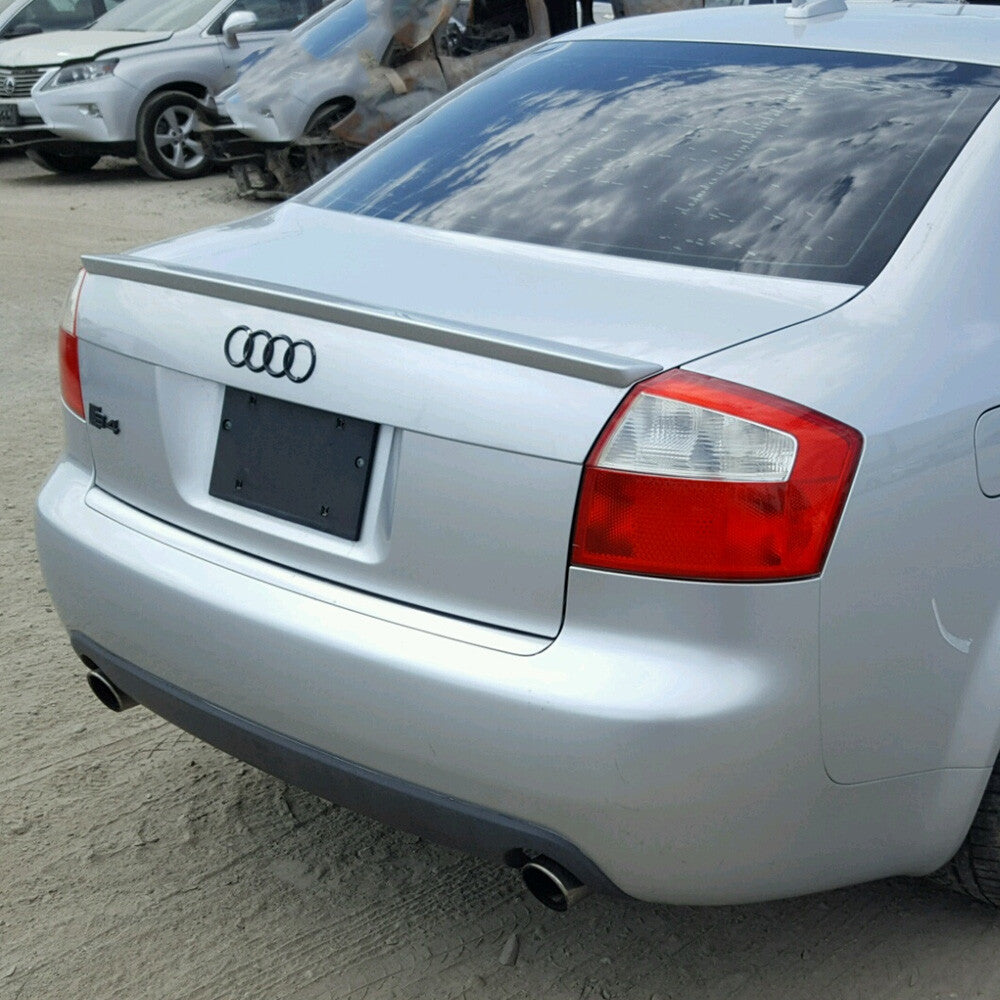 02-09 AUDI Sport Matte Black Liftgate Trunk Lid Logo Ring Badge Emblem Decorate