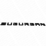 2x For Chevy Suburban Door Liftgate Nameplates Letter Badge Emblem Gloss Black