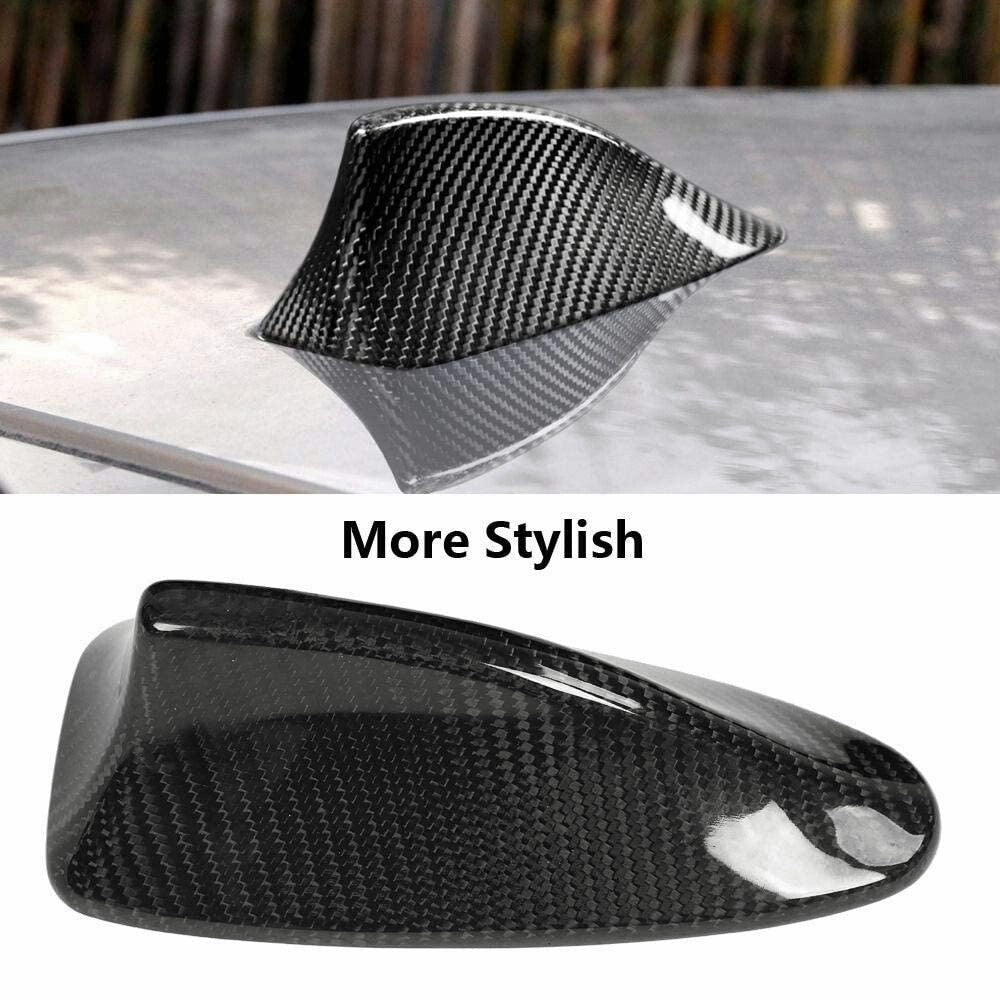 Real Carbon Fiber Antenna Roof Shark Fin Cap Cover BMW M5 F01 F02 F10 F11 F18