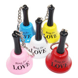 Cute Hand Bells Ring for Love A Coffee or A Beer Keychain for Decoration or Gift